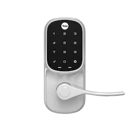 yale_assure-lever-touchscreen-with-z-wave-plus_satin-nickel_front