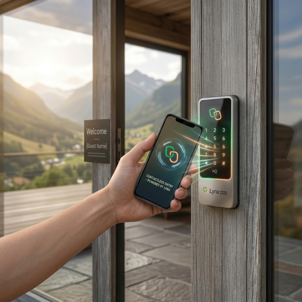 Contactless check-in with Lynx