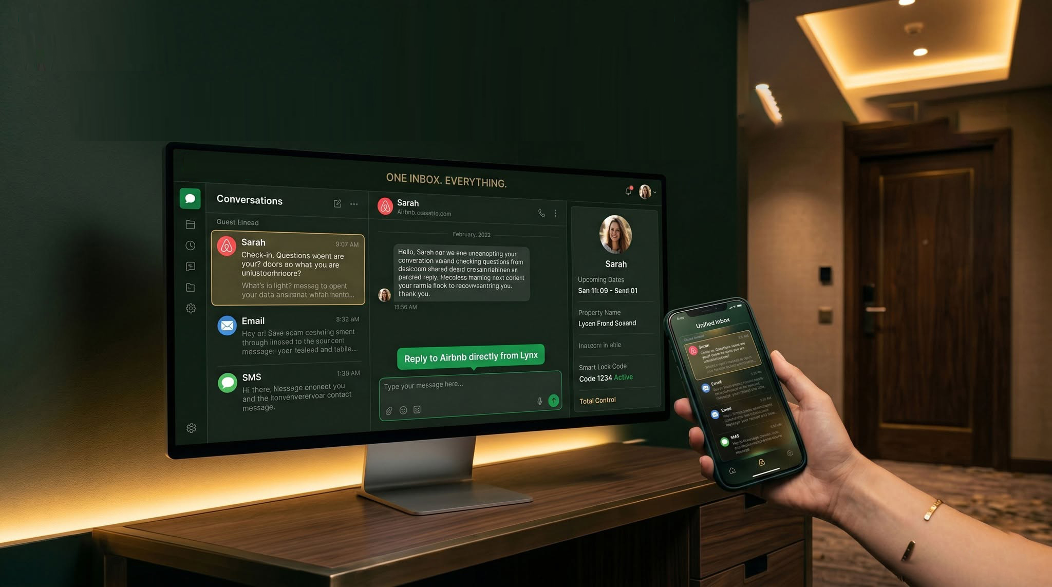 Unified conversation inbox by Lynx